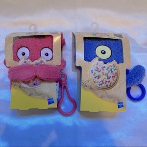 Ugly Dolls 2pcs Backpack Plush Keychain Toys